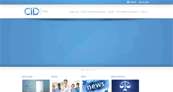 Desktop Screenshot of cidmed.com.br